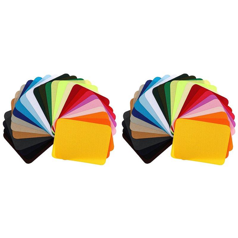 

A60Z52 PCS Iron On Patches For Clothing Repair Multi-Colored Fabric Patches For Jeans And Clothings Repair Kitsmay