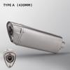 Motorcycle Exhaust Tailpipe for MT07, MT09, Z900, Z400, Ninja400, GSX250