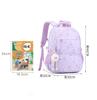 2026 New Lightweight Large Capacity Starry Pattern School Bag for Girls School student Travel Backpacks with multi-layer pockets