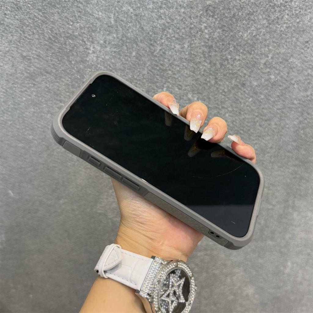 Custodia Blindata per Apple iPhone 17 Pro Max - Silicone Antiurto con Cuscinetto d'Aria e Supporto per Telefono Copertura Protettiva Integrale per iPhone 17/16/15/14/13/12/11Plus