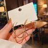 S925 Silver Large Hoop Earrings: European & American Hong Kong Style, Trendy Simple Design for Women
