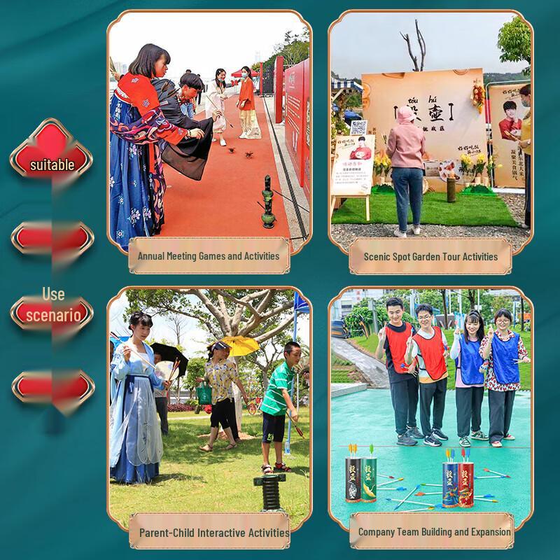 Traditional Pitch-Pot Game Set