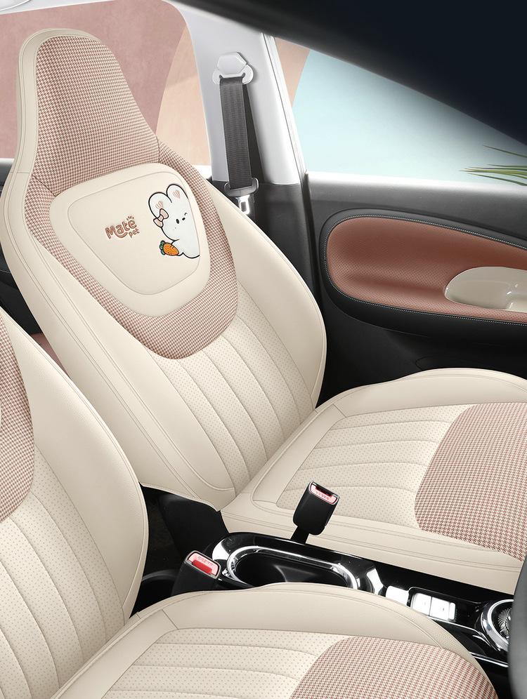2024 Hongguang MINIEV Vollleder Autositzkissen für Modell der dritten Generation