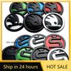 Car Sticker 2026 Hot 2pcs 80/90/100mm Car Front Hood Badge Rear Trunk Emblem Sticker for Skoda Rapid Fabia Octavia 2 A7 Yeti Sup