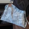 Large-capacity Backpack - Casual Riveted Shoulder Bag for Short Trips and Commuting Tote Bag