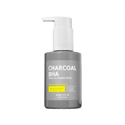(ho5) Charcoal BHA Pore Clay Bubble Mask 120g / MHD 2026.03
