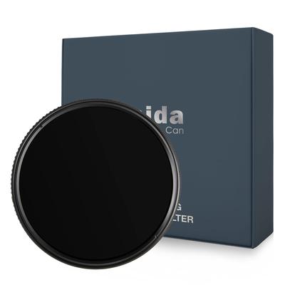 Filtr Haida 72mm Zmienny Filtr ND Stop Filtr ND4 ND8 ND16 ND32 Filtr Neutralnej Gęstości 1.5~5
