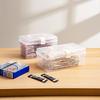 2/3PCS Dust Mask Storage Box Transparent Portable Transparent Plastic Storage Box Household Storage Box Kitchen Debris Storage