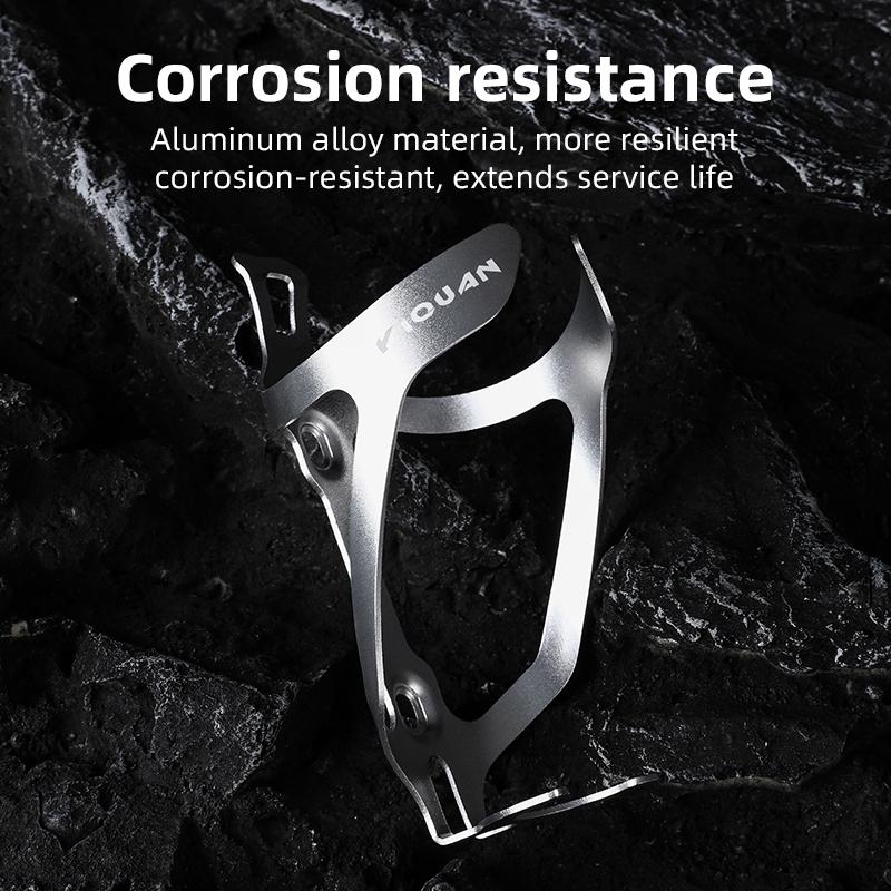 Ultralight Aluminum Alloy Bike Bottle Cage Durable Road Bicycle Water Bottle Mount Universal Moutain Bike Bottle Holder