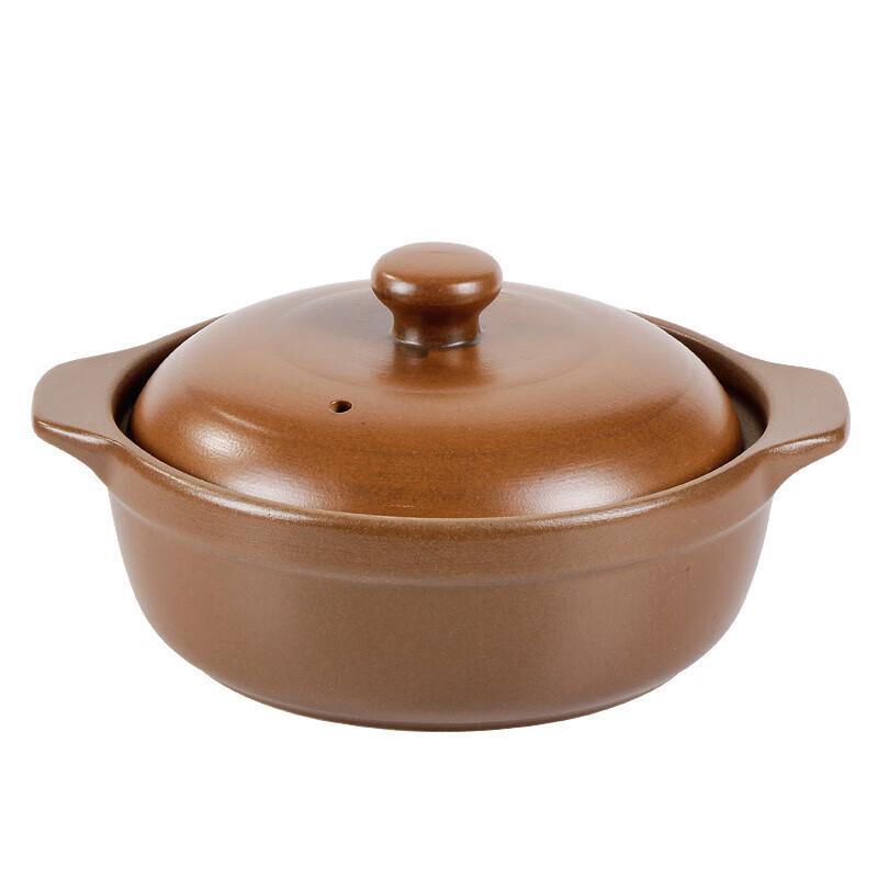 Unglasiertes Steingut Schmor- & Suppentopf