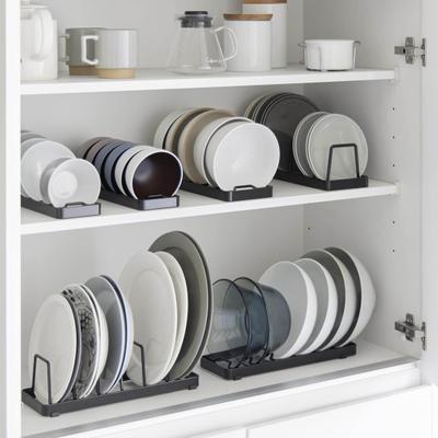 Yousheng Vertical Dish Rack Metal Drying Rack Large Capacity Strong Load-bearing Kitchen Countertop Dish Holder Pot Lid Organizer