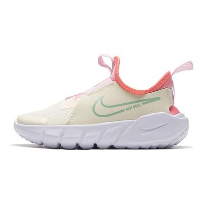 Flex Runner 2 Non-Slip Low-Top Kids Running Shoes Kids Sneakers Green Pink White DQ0577-100