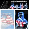 Car Gear Shift Cover with US Flag Design,Fashionable Gear Shift Hoodie for Shifter Knobs,Universal Car Interior Accessories Funny Car Shift Knob