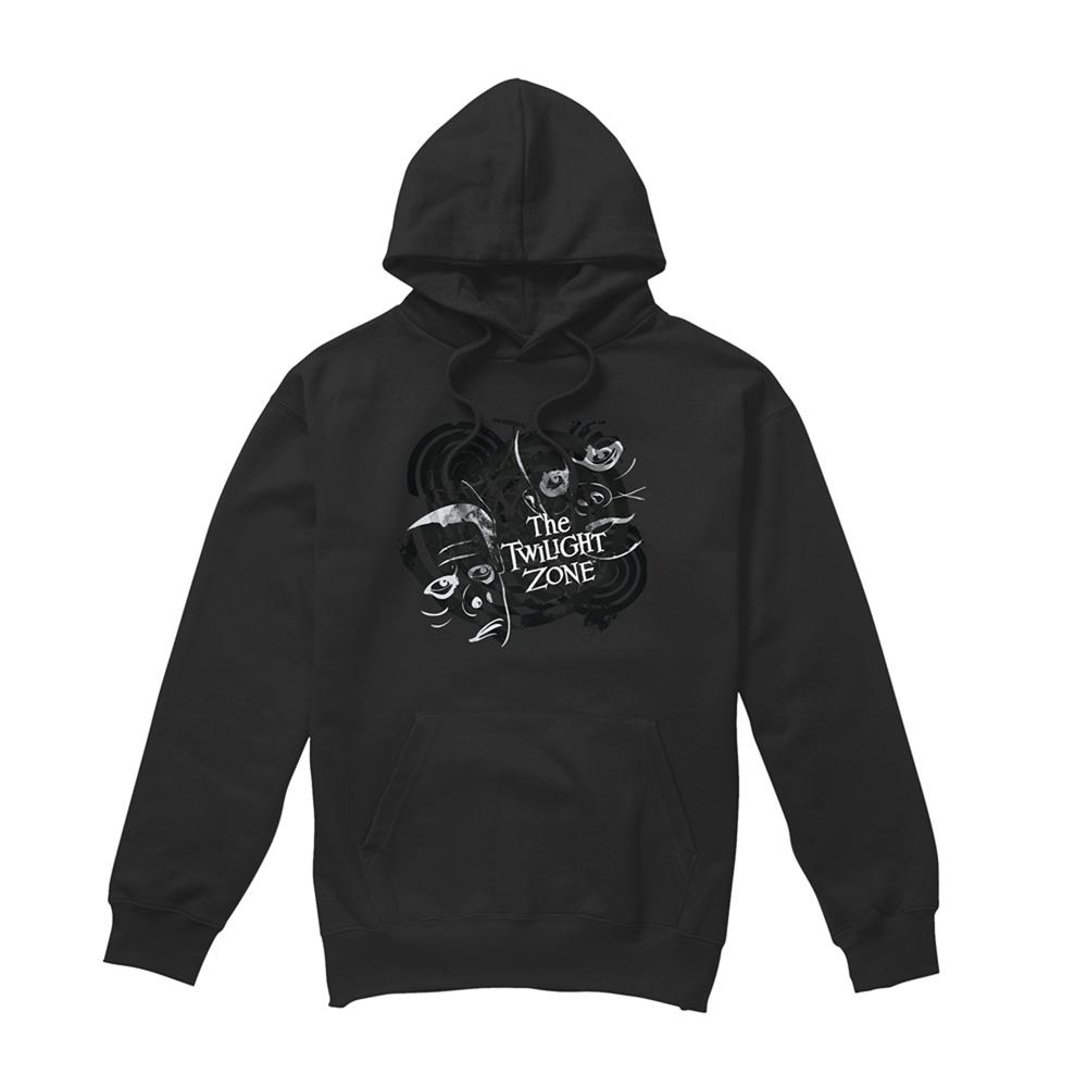 The Twilight Zone Unisex Adult Strange Faces Hoodie