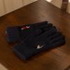 leegamgak Christmas in Joseon gloves (wool) - Navy