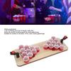 Beer Pong Drinking Game Tabletop Beer Pong Set with Wooden Board and 20PCS Cups for Adults Party