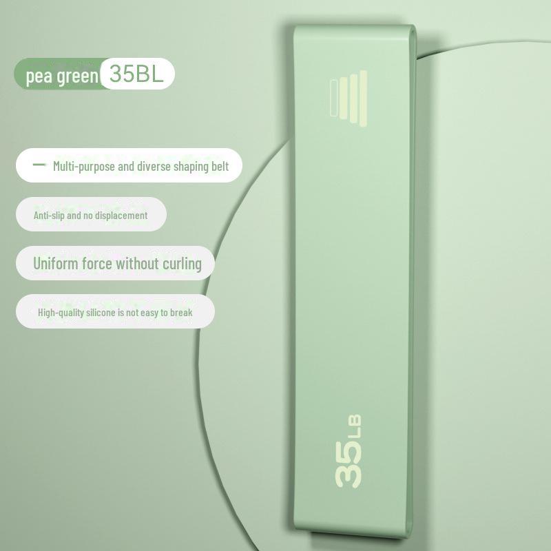 Silicone Elastic Yoga Resistance Band for Home Fitness, Exercise, Squats, and Dance.