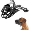 Adjustable Basket Dog Muzzle for Small Medium Large Dogs,Prevents Chewing Barking Biting,Allows Drinking Panting Comfortably for Safe Use