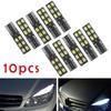 10pcs Car LED Lights Bulb 6000K White Lighting Error Free Canbus For Mercedes W204 C300 DC12-24V Accessories Car Light Bulbs