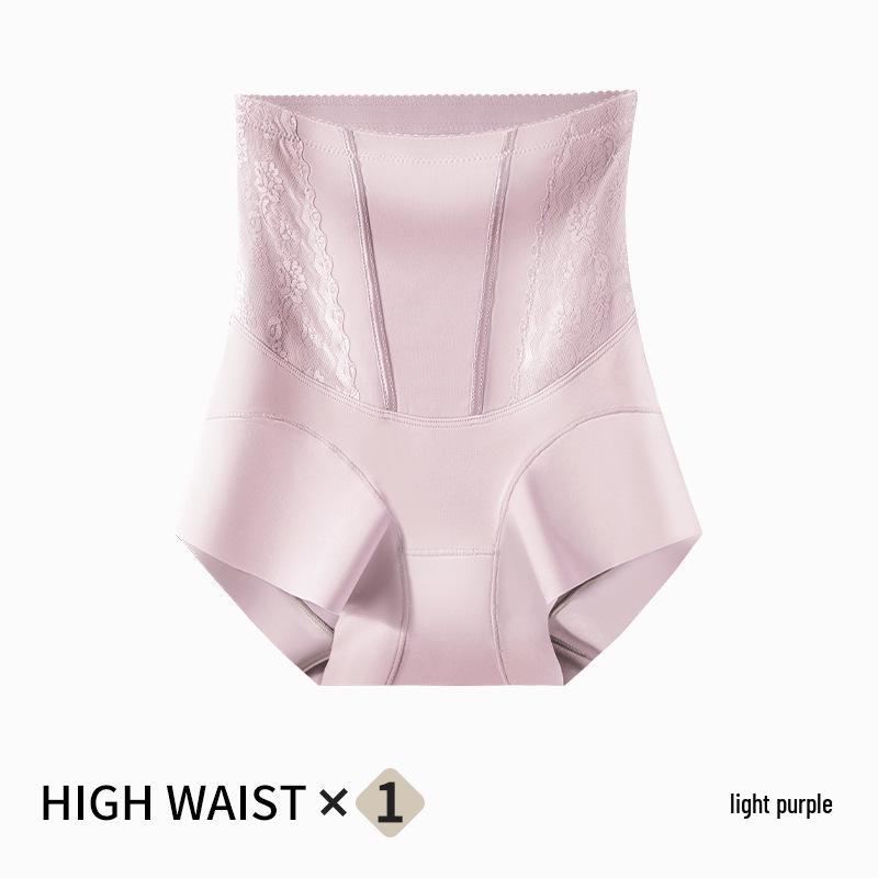 

High-Waisted Tummy Control Boxer Briefs for Women - Waist Cincher, Hip-Lifting, Breathable Body Shaping Pants XXL світло-фіолетового кольору