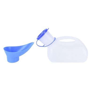 Botella de orina unisex para hombre y mujer, ideal para viajes, camping y exteriores, 1000 ml