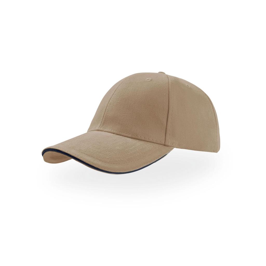 Atlantis Liberty Sandwich Heavy Brush Cotton 6 Panel Cap