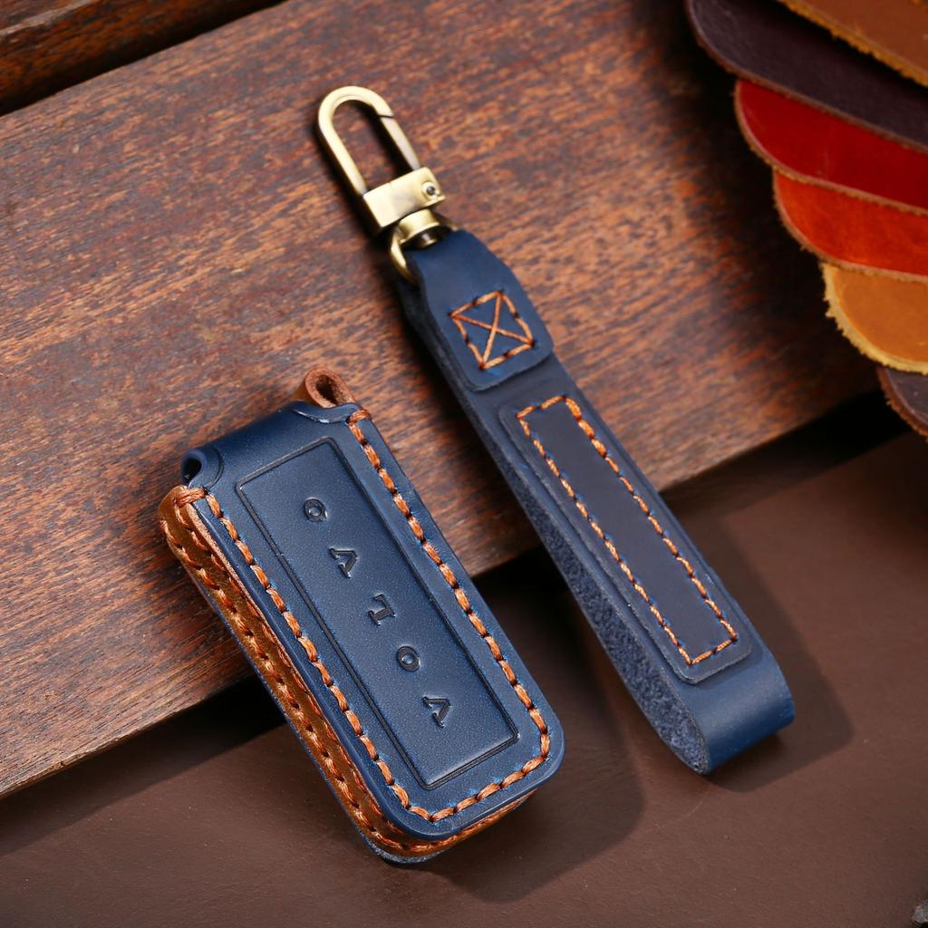 Car Key Case for Volvo Key Cover XC60 XC90S90 Handmade Key Cover