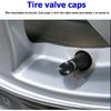 4PCS Rhinestone Tire Valve Caps, Tire Valve Caps, Car Accessories for Women, Anti-Corrosion, Shiny Decoration, AC-6-112 Suitable for All Kinds of