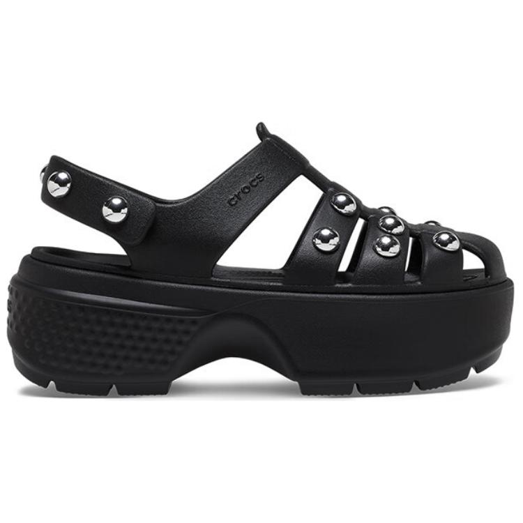 Crocs Roman EVA Sandals 5.5cm Women's Black