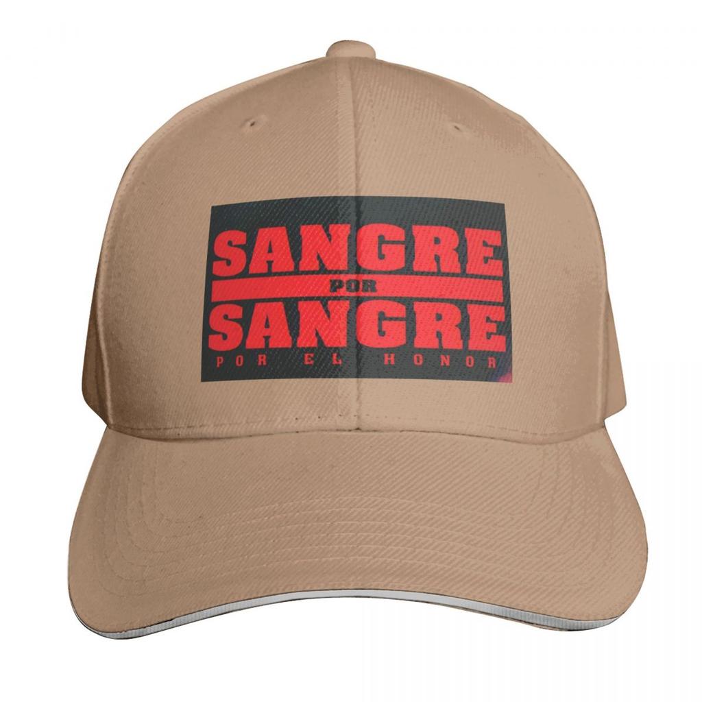 Sangre por Sangre Baseball Cap Christmas Hat foam party Hat New In Hat Bobble Women Hats Unisexs