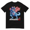 Dinosaur 4th of July Boys Girls Men Amerisaurus T Rex Funny T-Shirt