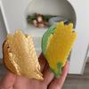 Korean Style Acetic Acid Hair Claw Waterproof Acrylic Hair Accessories Fruit Shark Clip  Girl