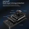 For Google Pixel 9 Pro XL Case PC+TPU Kickstand Phone Back Cover with Camera Slider