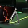 2in1 Portable 240W Fast Charging Cable Phone Tablet Foldable Holder USB A/C To TypeC Data Cable with Folding Bracket For iPhone