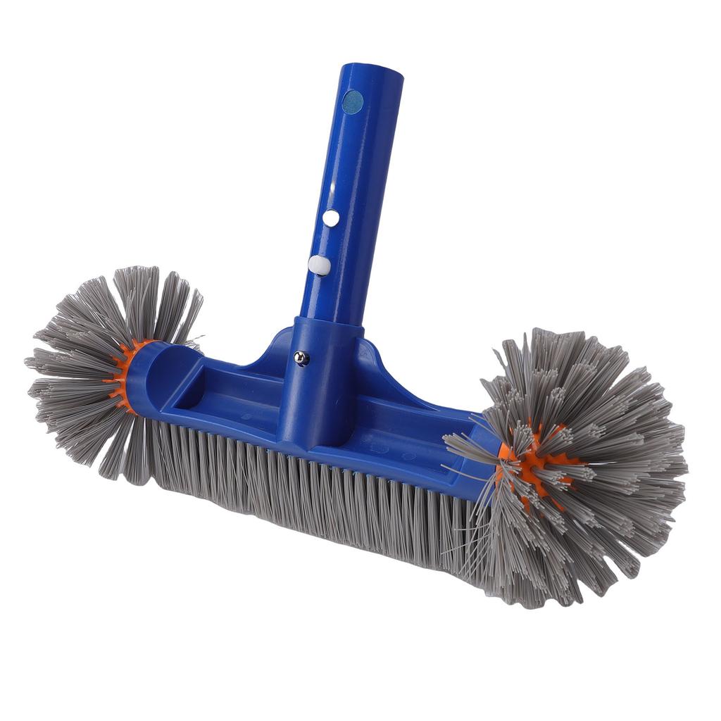 Pool Scrub Brush Head Detachable Cleaning Brush Scratch Proof Rounded High Density for Pool Tiles Bathroom Floors