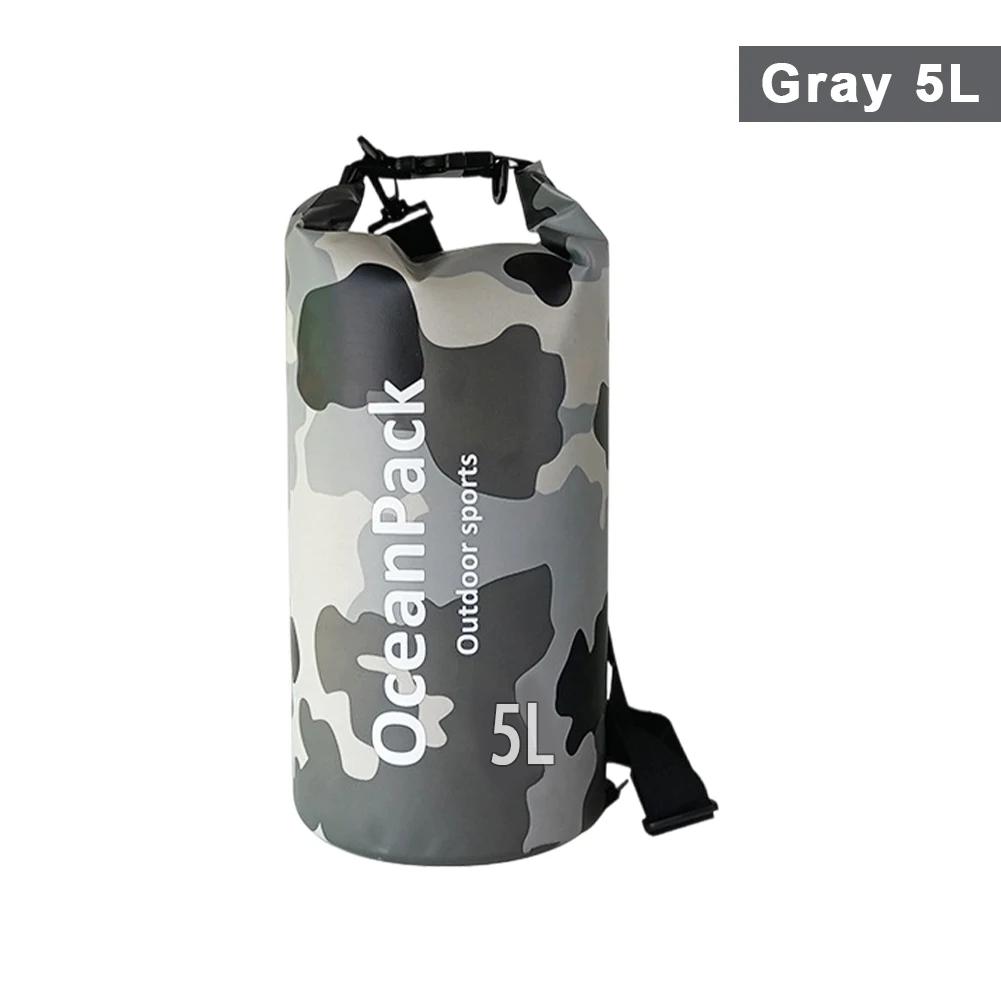 2/5/10L Dry Bag Touch Screen Waterproof Bags For Trekking Drifting Rafting Surfing kayak Outdoor Sports Bags Camping Equipment