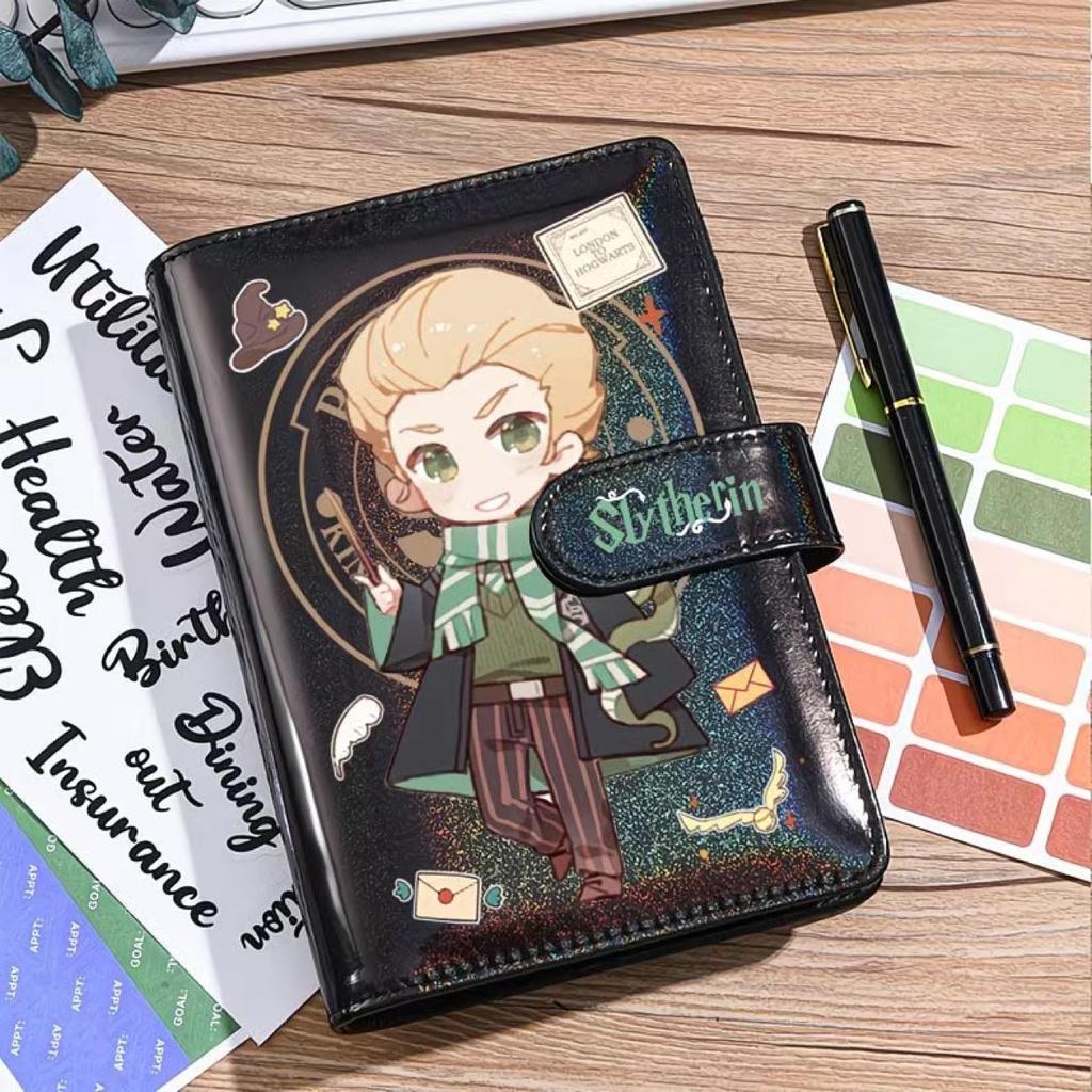 Harry Potter Laser Notizbuch Studentenjournal Hardcover Loseblatt Cartoon Anime