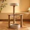 Large Cat Tree with Integrated Bed, Shelves, Sisal Scratching Posts, and Jumping Platform