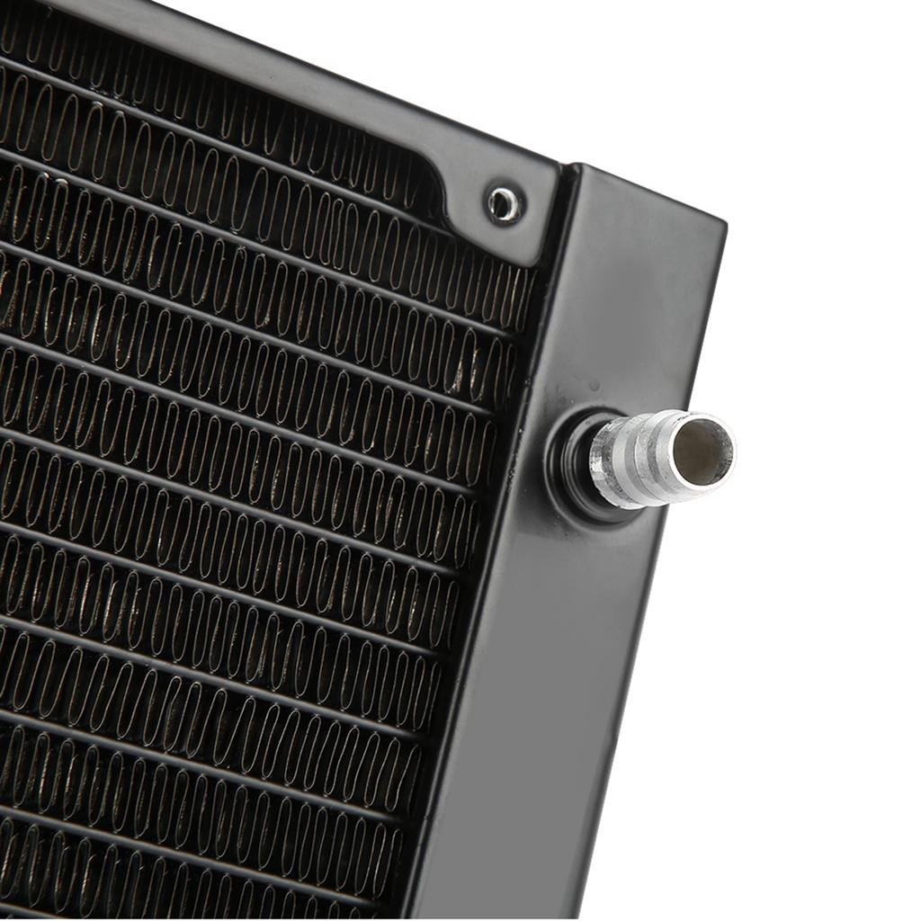 Fast Heat Dissipation PC Heat Exchanger 12 Tubes Durable Computer Heat Exchanger