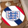EnglFootball Crest Round mat Home Decor, Chair rug For livingroom,Bedroom, doormat home decor Birthday Gift Christmas Gifts