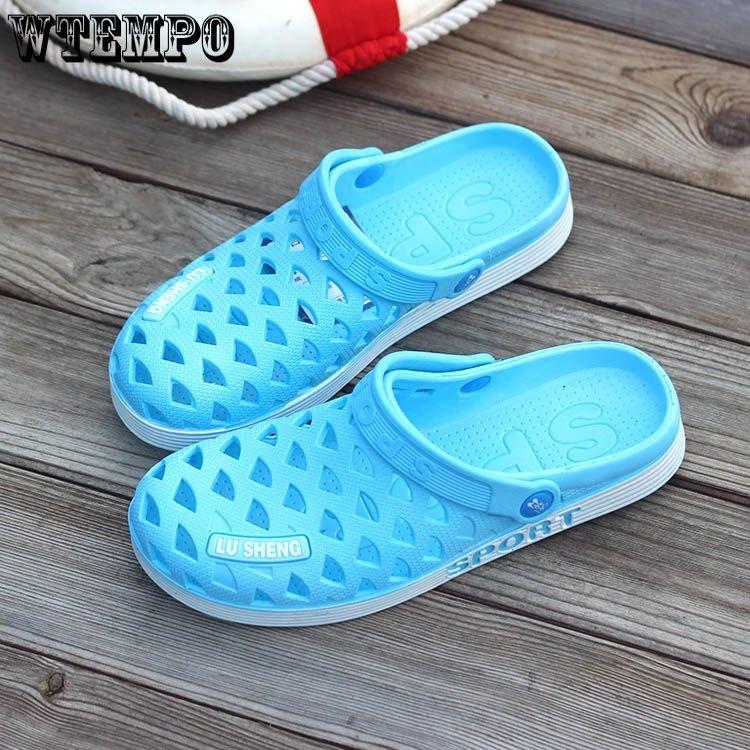 EVA Slides Scarpe da grotta da donna estive da uomo Scarpe da spiaggia Sandali da coppia con fondo morbido antiscivolo Pantofole da coppia esterne casual