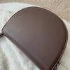 Solid Bag Retro Color Saddle High Quality Leather Shoulder Bags For Women 2024 New Simple Ladies Crossbody Bag Designer Handbags