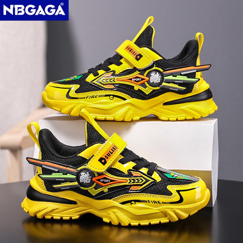 Breathable Mesh Kids Running Shoes Lightweight Boys Sports Sneakers for Tennis Comfortable Outdoor Children's Walking Shoes