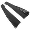 2 st 35 cm Bakre stötfångare Canard Läpp Splitter Vänster Höger Nedre Splitter Spoiler Karosskit Ersättning för Seat
