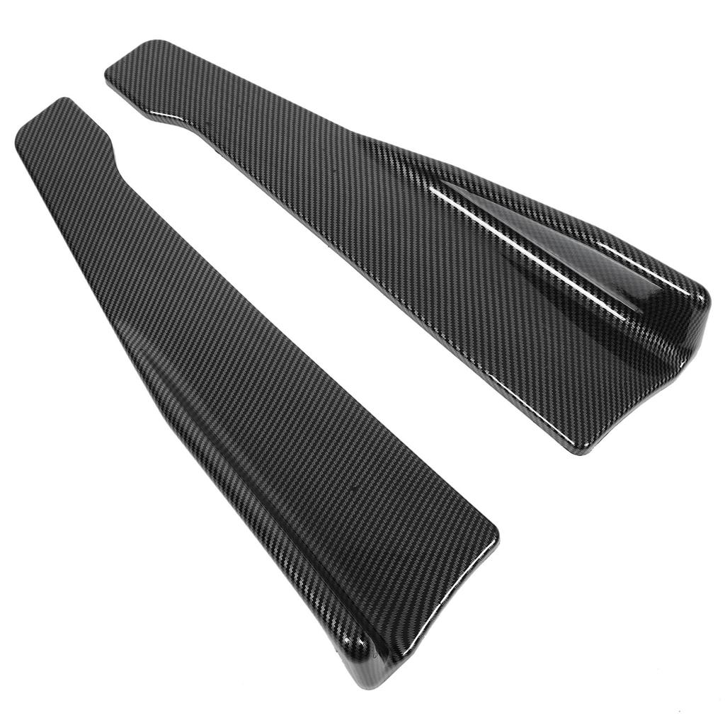 2 st 35 cm Bakre stötfångare Canard Läpp Splitter Vänster Höger Nedre Splitter Spoiler Karosskit Ersättning för Seat