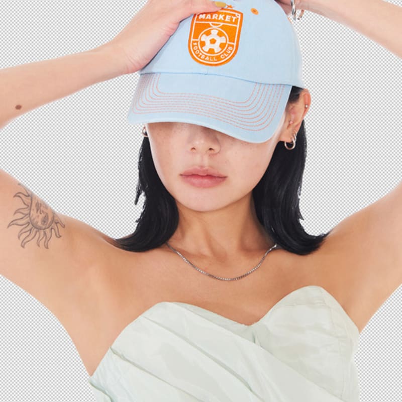 OOOMARKET market fc cap (skyblue)