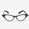 Vintage Glasses for Adult and Kids with Rhinestones Unisex Nerd Styles Clear Lens Glasses for Cosplay Costume Party