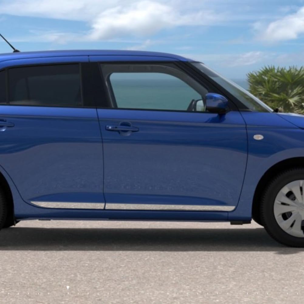 RUIQ Side Door Under Moulds for the New Suzuki Swift Designed Specifically for the Suzuki Chrome-Plated ZC/ZD Series. Swift.