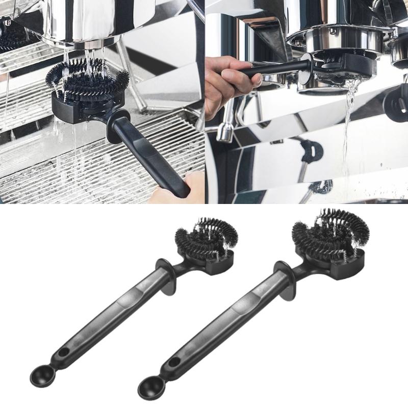 51/58mm Coffee Brush Plastic Bristles Coffee Grinder Brush Tools Coffee Machine Cleaning Brush Decanter-Cleaning Brush