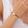 Lucky Cartoon Ceramic Fish Bracelet for Women Men Fashion Handmade Braided Adjustable Bracelet Simple Couple Jewelry Gifts